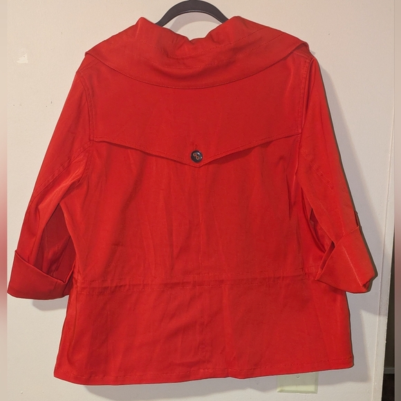 💥SUPER DEAL💥Ruby Rd. Women's Red Jacket NWT - Picture 4 of 10